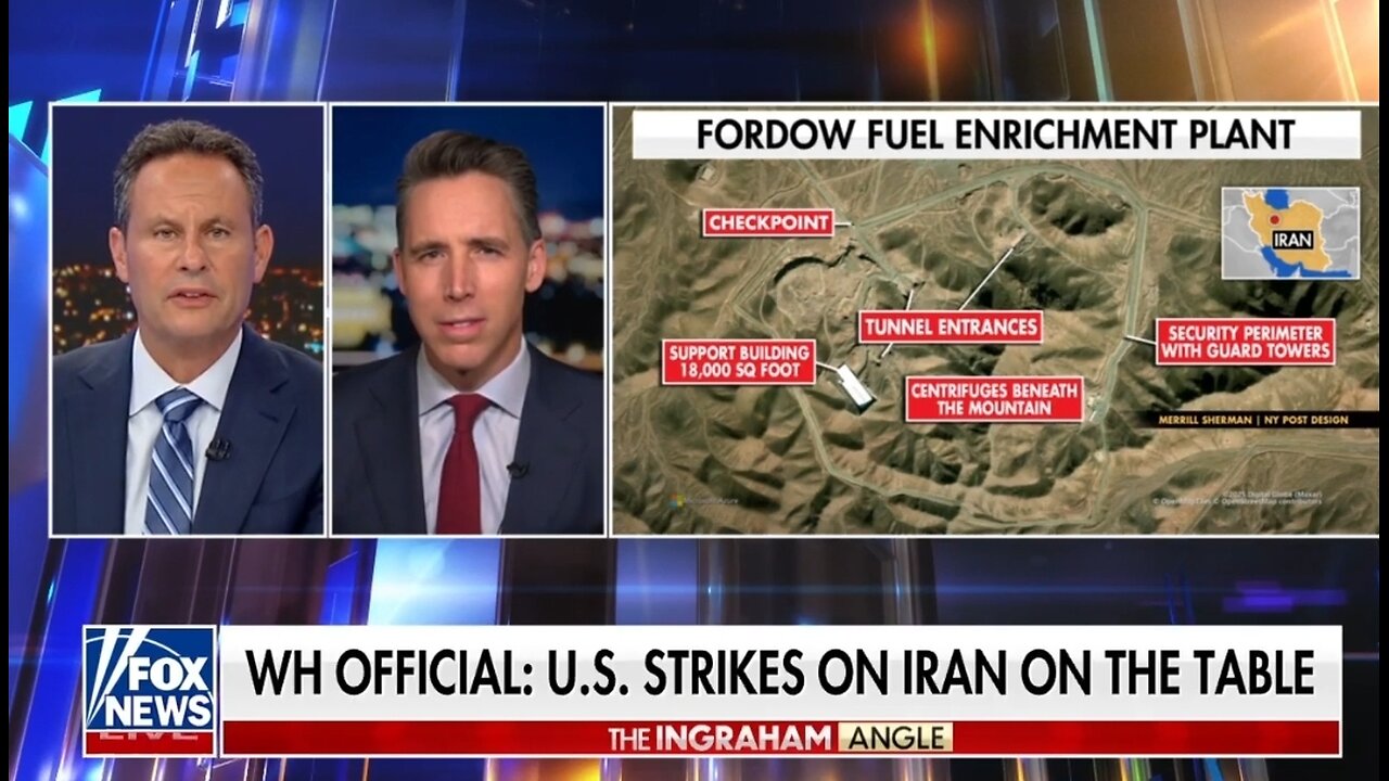 Sen Josh Hawley: Trump Won’t Bribe Iran Like Obama or Biden Did