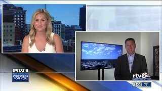 June 25, 2000 - WRTV Indianapolis Noon Newscast
