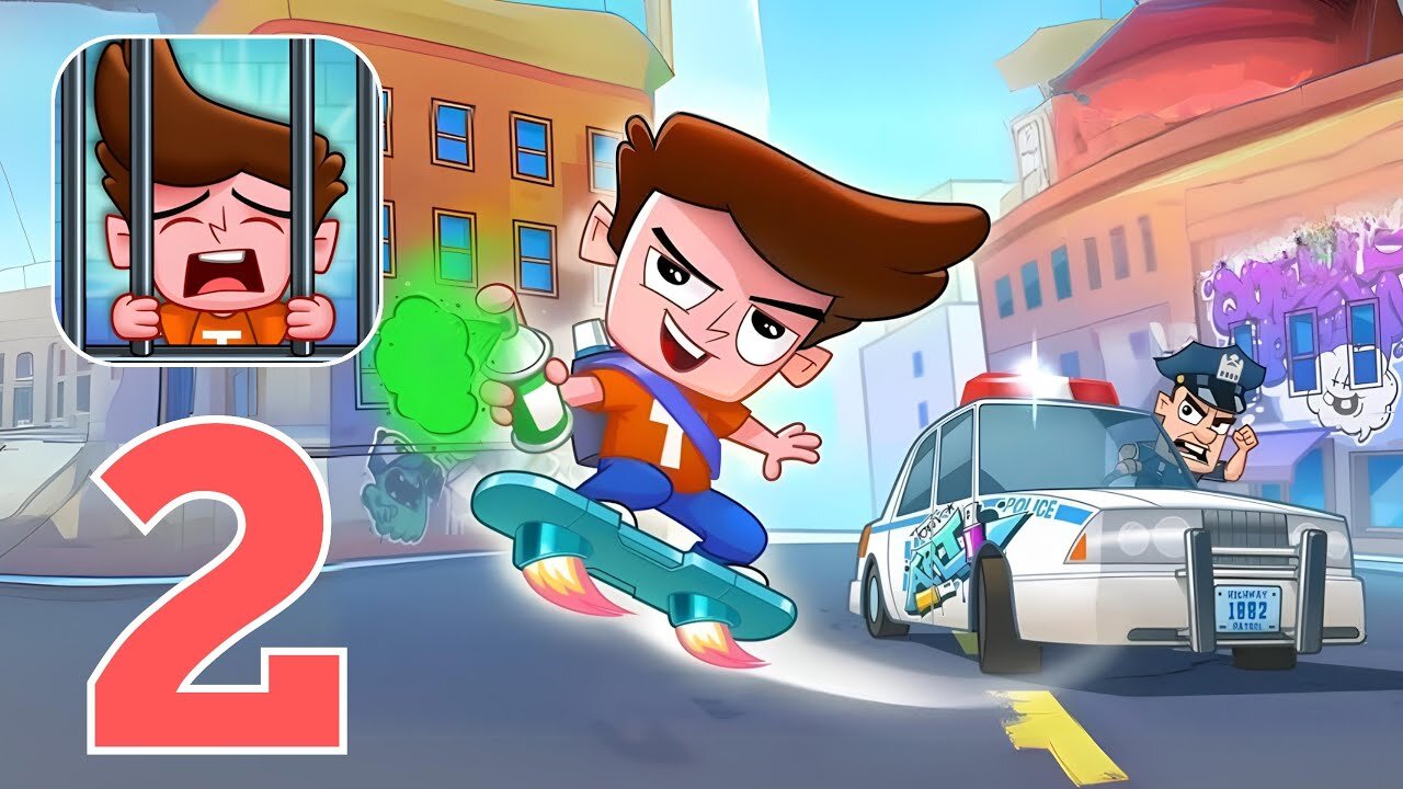 City Vandal - Spray & Run - Gameplay Walkthrough | Part 2