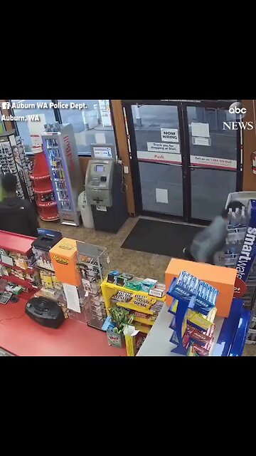 Store clerk suffers a heart attack and passes out, they leave him to die and rob the store