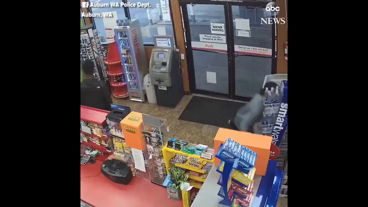 Store clerk suffers a heart attack and passes out, they leave him to die and rob the store