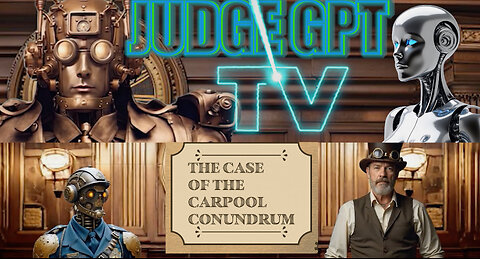 Judge GPT TV Ep1: The Carpool Conundrum | Steampunk Courtroom Series