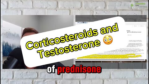 Corticosteroids and Testosterone? 😳