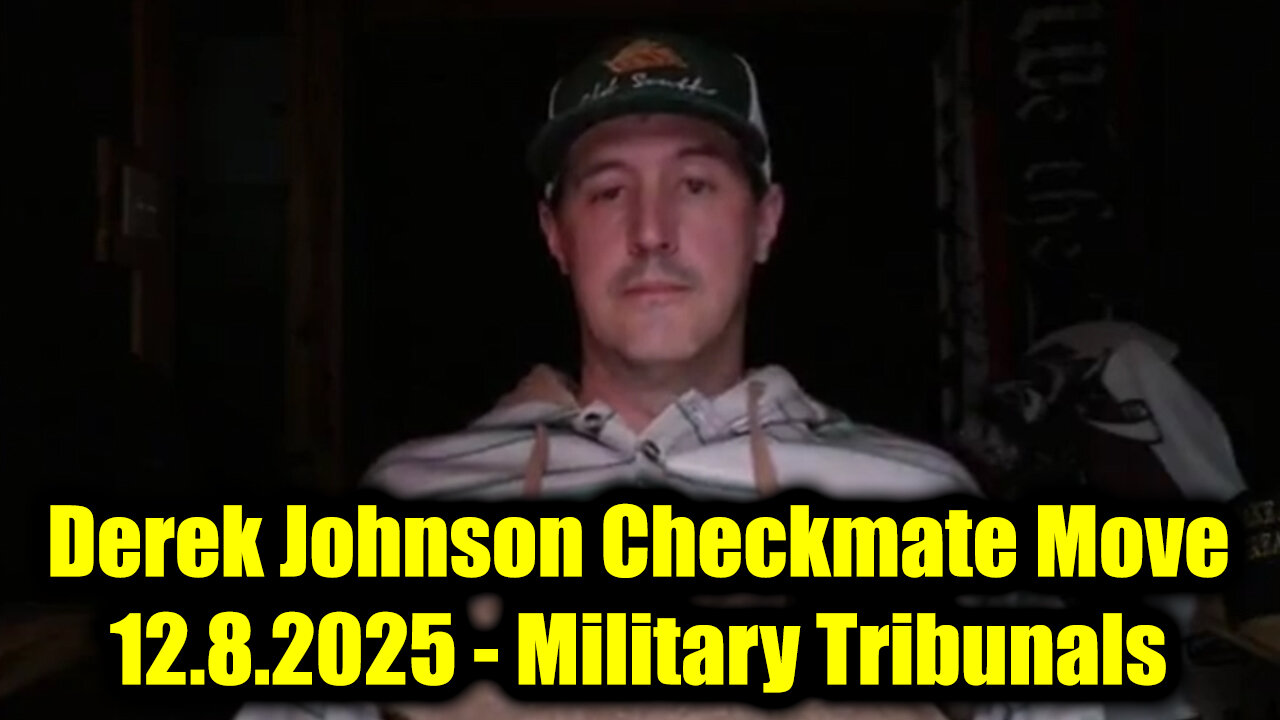 Derek Johnson Checkmate Move 12.8.25 - Military Tribunals