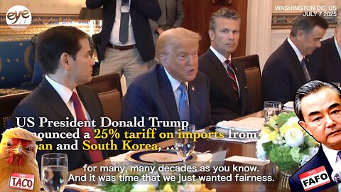 July 8th Deadline: Donald Trump Drop Tariff Hammer on Asian Allies
