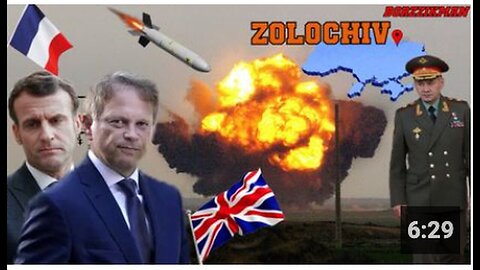 "Russia Targets British & French Mercenaries in Zolochiv: Avdiivka Engulfed in Flames"