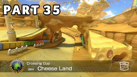 Mario Kart 8 Deluxe Grand Prix Mode - Part 35 - Crossing Cup 100cc | Switch | No Commentary