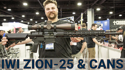 NRAAM 2025: New IWI Zion-25 and Suppressors