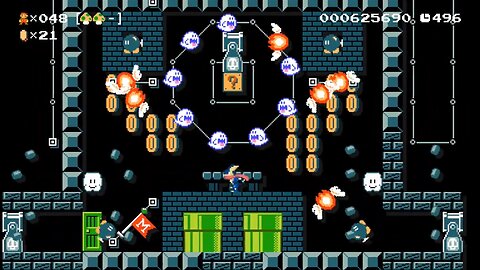 Let's Play Super Mario Maker Part 71: MMMMM dumpwings