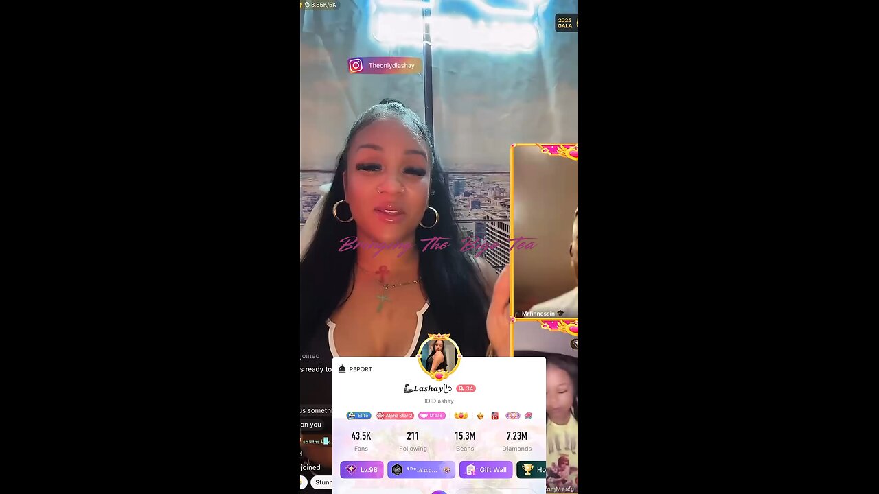 Cali Blu daughter Lashay friend don’t like how Finesse is talking to her.