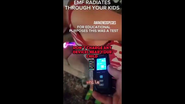 EMF Radiation High When Charging Phone