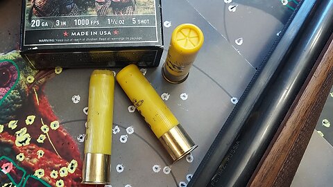 Why are 20 gauge shotshells only yellow?