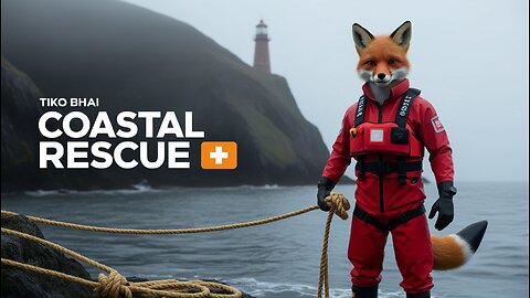 Coastal Rescue Training 🌊🦊 | Tiko Bhai Practices Life-Saving Skills | Vlog 50