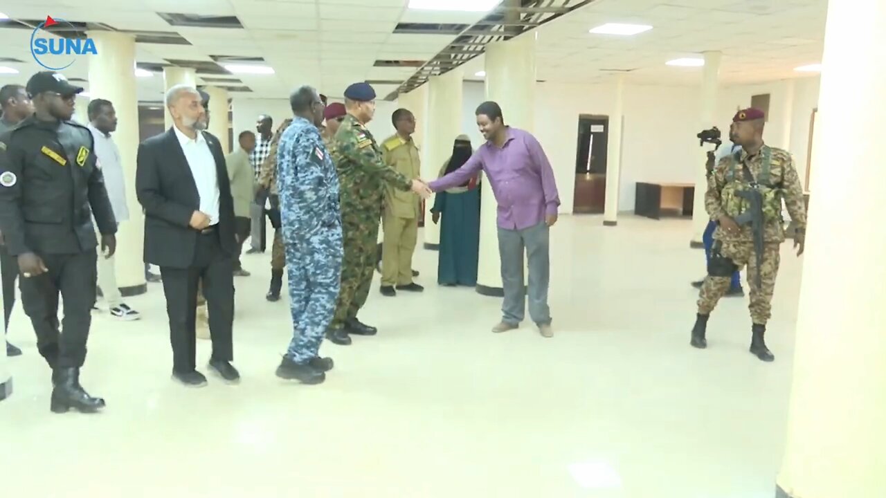 Ibrahim Jaber inspects a number of service facilities