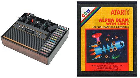 Atari 2600 - Alpha Beam with Ernie