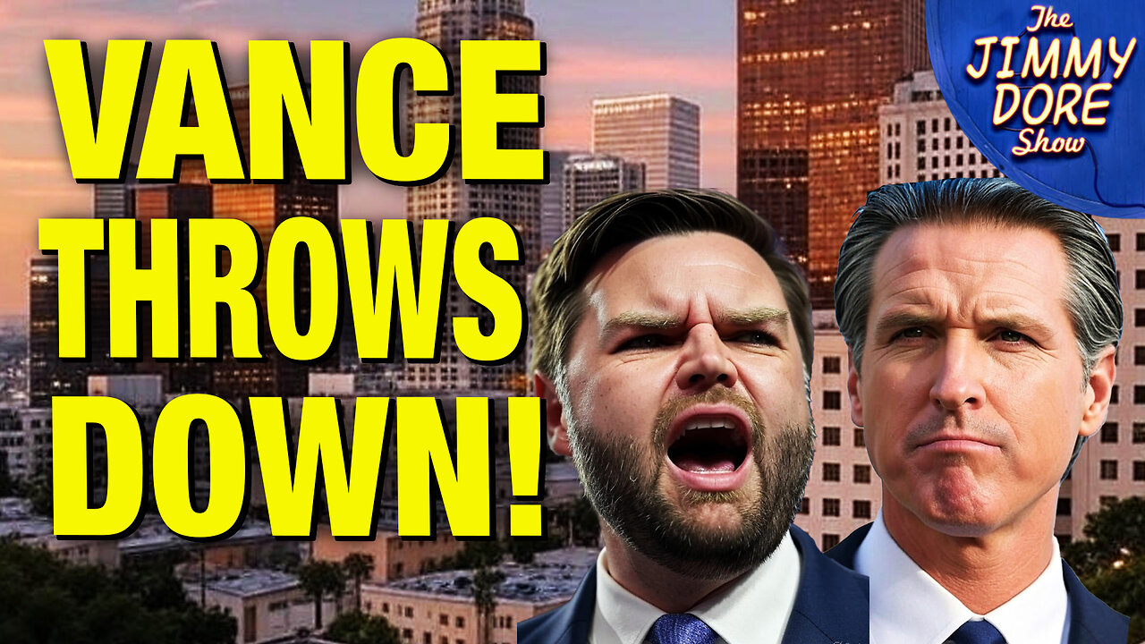 “I’m Gonna Kick Gavin Newsom’s Ass!” – JD Vance