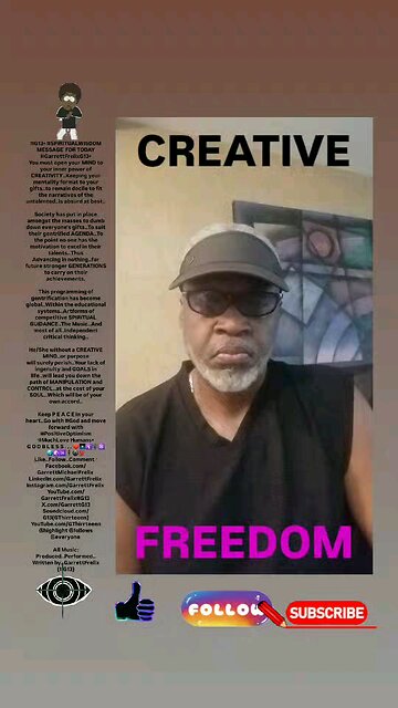 ▪︎CREATIVE FREEDOM▪︎