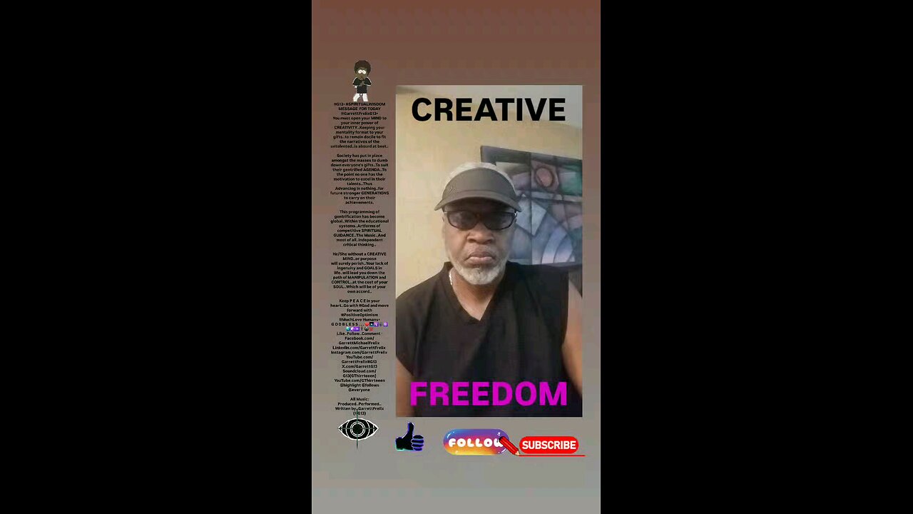 ▪︎CREATIVE FREEDOM▪︎