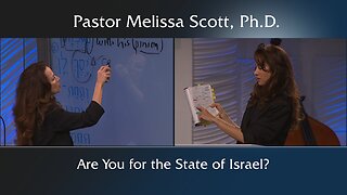 Are You for the State of Israel?
