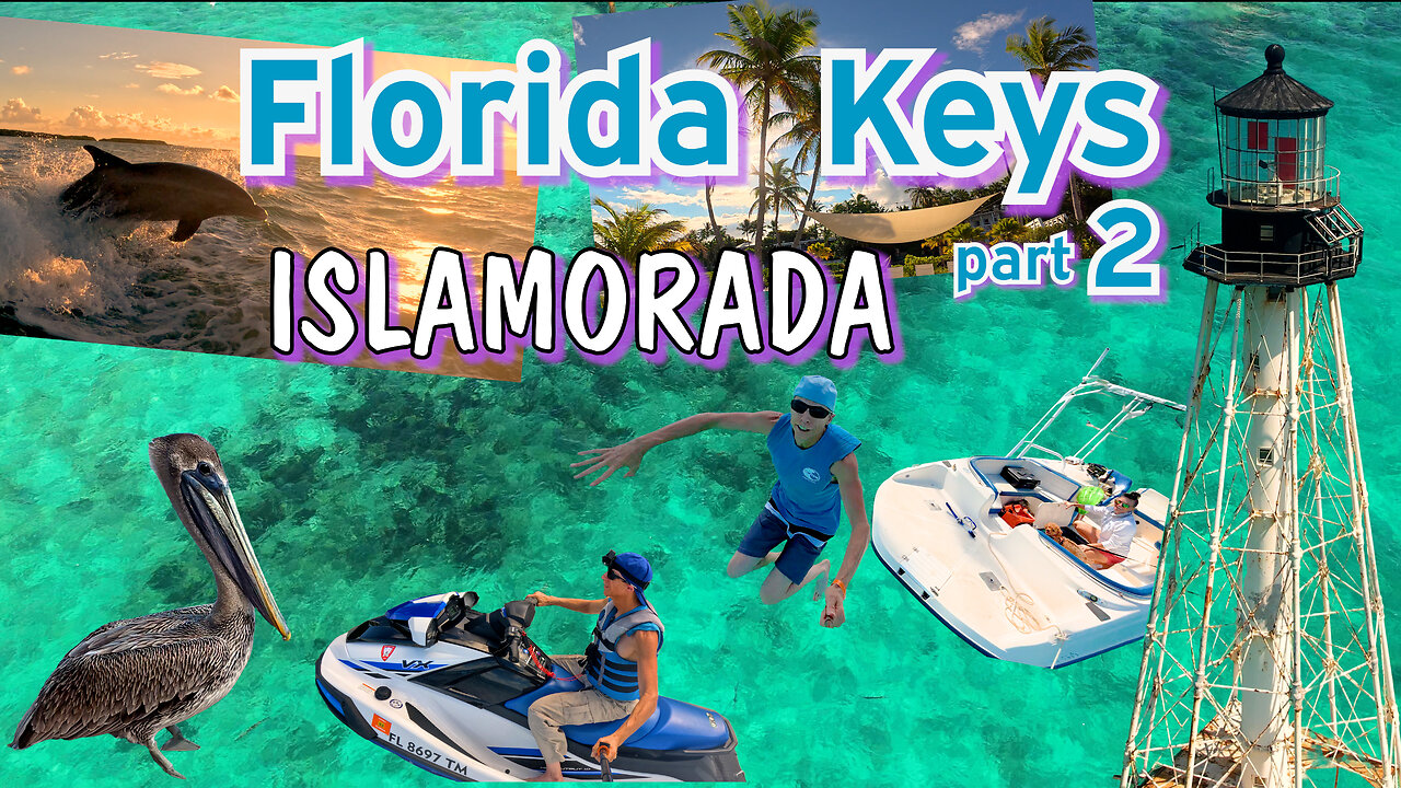 Florida Keys (part 2) ISLAMORADA - The Purple Island