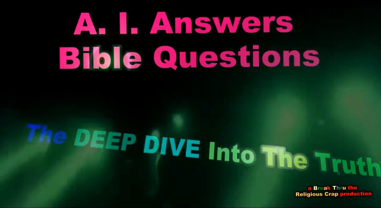 IS GRACE UNMERITED?-Pt 3_A.I. Answers Bible Questions