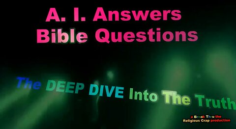 IS GRACE UNMERITED?-Pt 3_A.I. Answers Bible Questions
