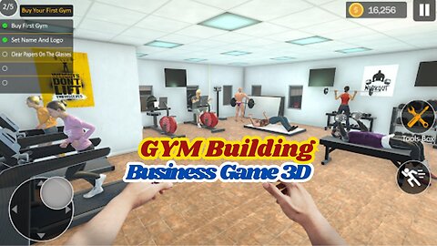 Gym Building Business Game 3D Android Gameplay