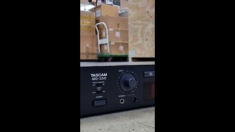 Tascam MD350 MD Player