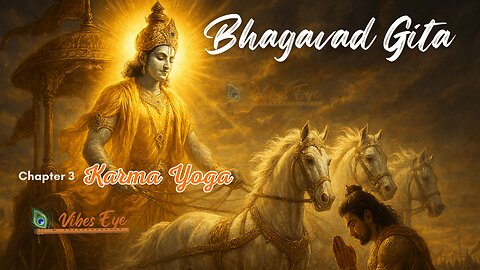 Bhagavad Gita | Chapter 3 | Karma Yoga: The Path of Selfless Action | Vibes Eye