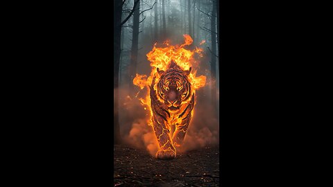 Lion animals AI vidio