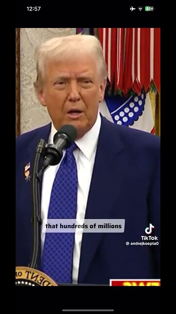 Trump on millions of dollars wasted