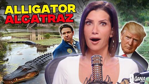 WATCH: President Trump Tours 'Alligator Alcatraz' | The Dana Show - 07/01/25