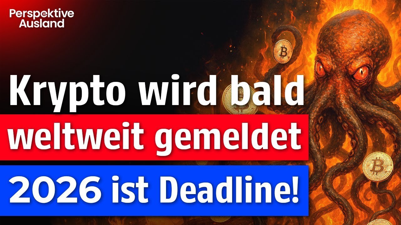 Letzte Warnung: Krypto-Überwachung startet 2026. Auswandern oder ALLES offenlegen