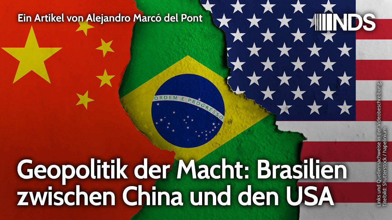 Geopolitik der Macht: Brasilien zwischen China und den USA | Alejandro Marcó del Pont | NDS-Podcast