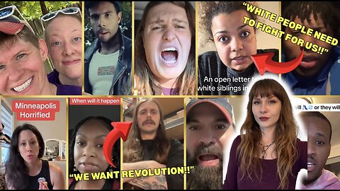 Woke Leftists FUME Over Minneapolis Shooting! "White PPL Need to FIGHT for Black and Brown PPL!!"