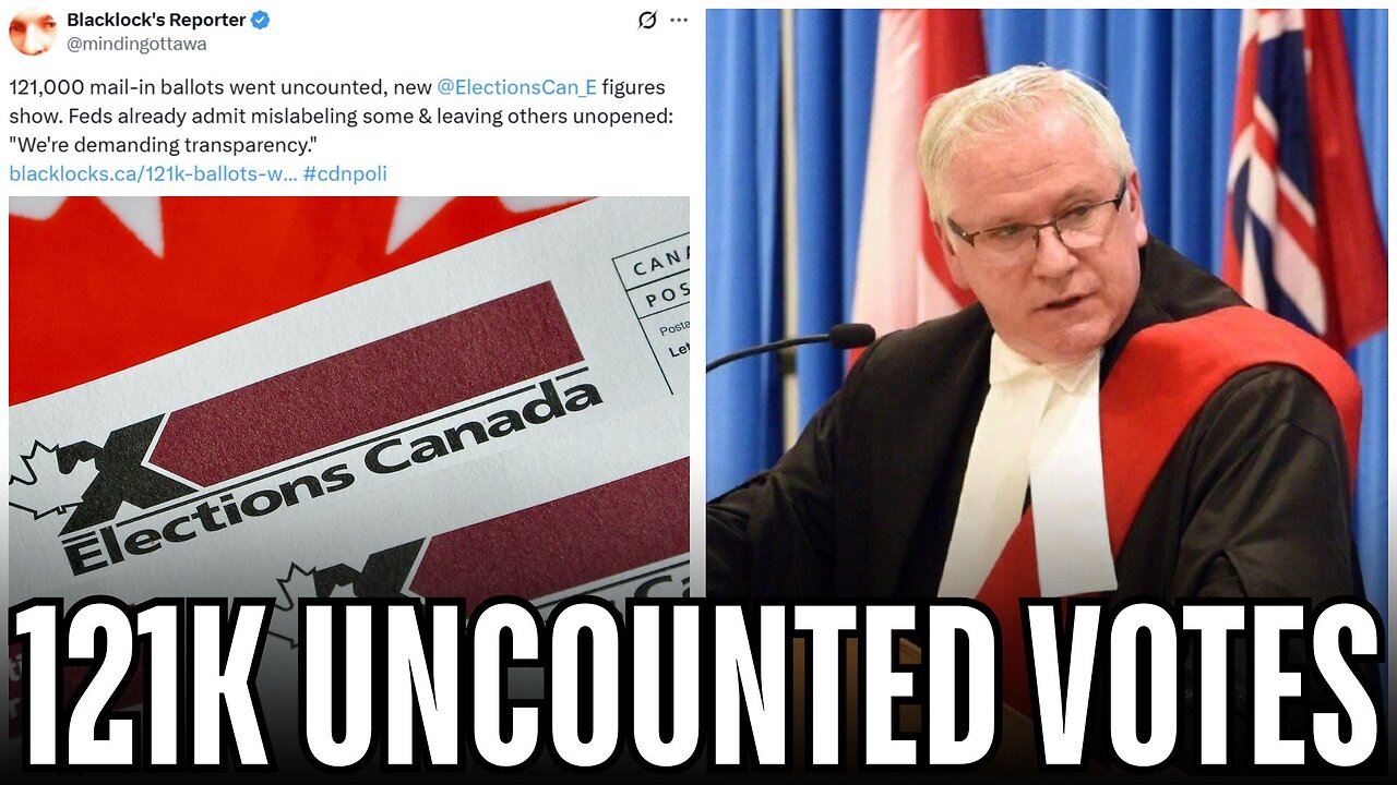 121K Votes Dumped by Elections Canada, Non-Citizen Predator Walks Free: Is Canada Broken?