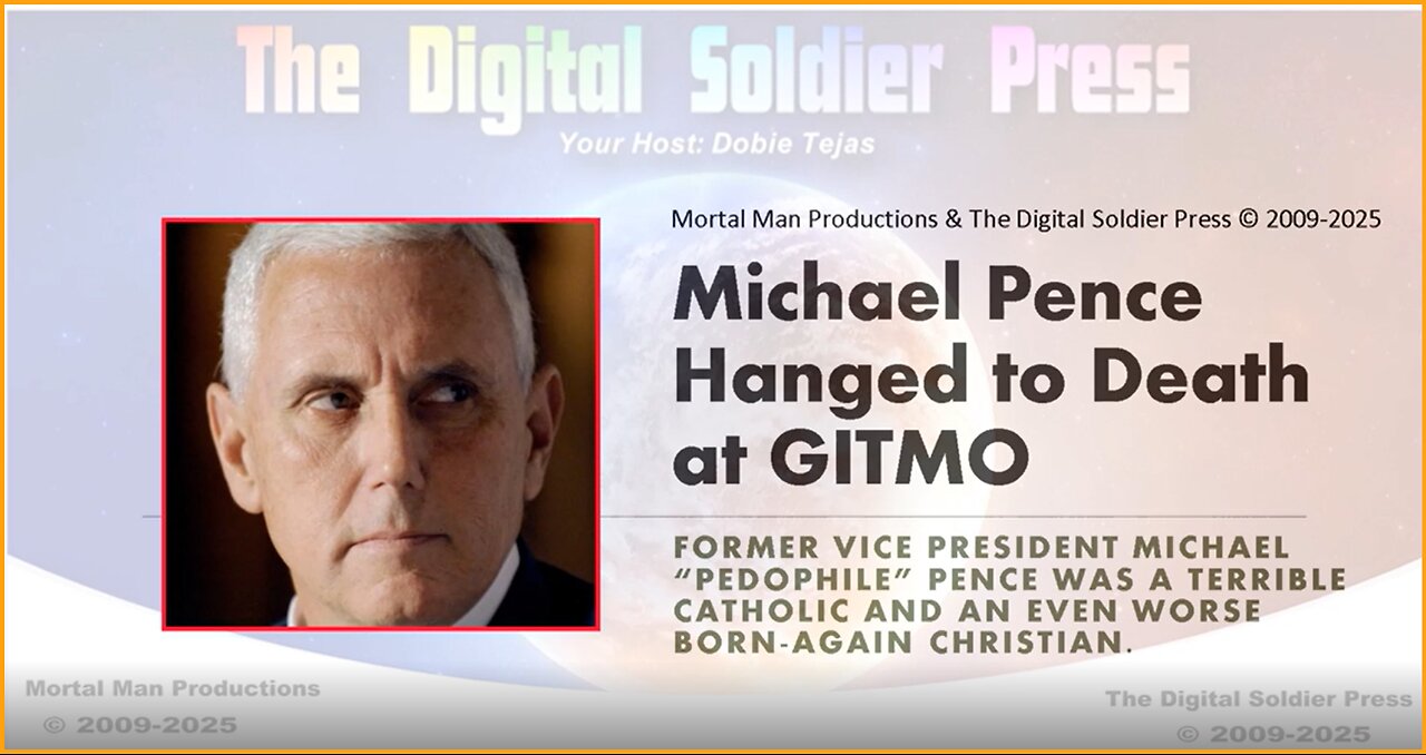 Mike Pence Hanged to Death at GITMO for Treason and Crimes Against Humanity.......