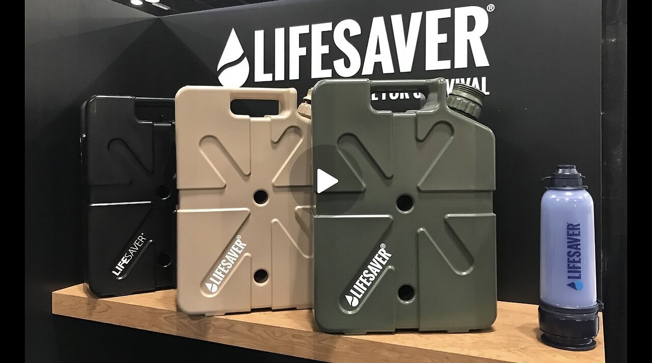 LifeSaver Jerrycan Water Filter & Shower