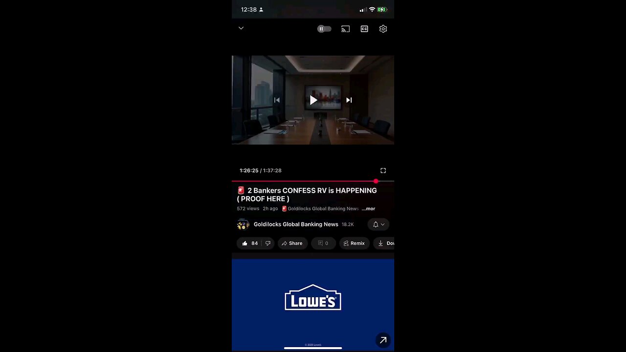 Proof the RV is happening.