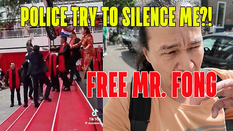 Just Out of the Police Station | Free Mr. Fong | Walking Rant in The Hague