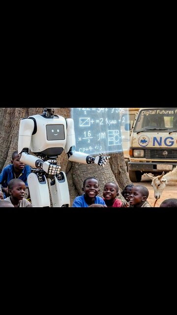 1 robot, 1 village 🤖🛖