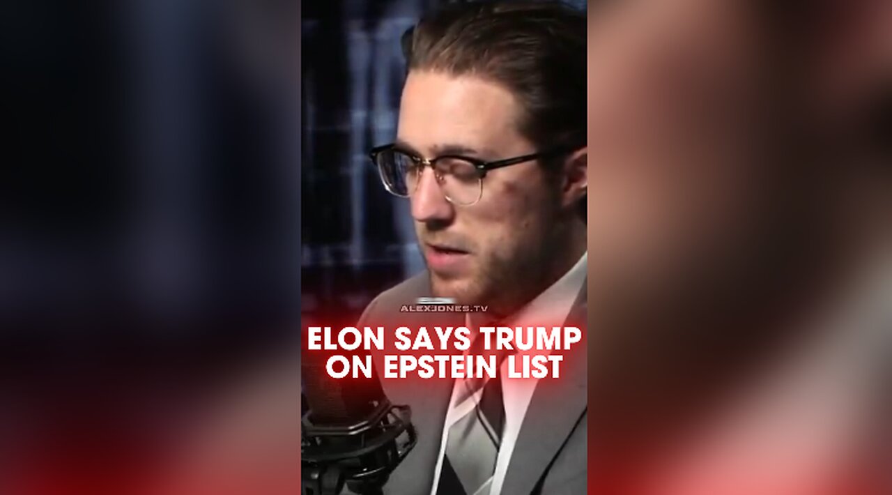 Chase Geiser: Elon Musk says Trump is on The Epstein Client List - 6/5/25
