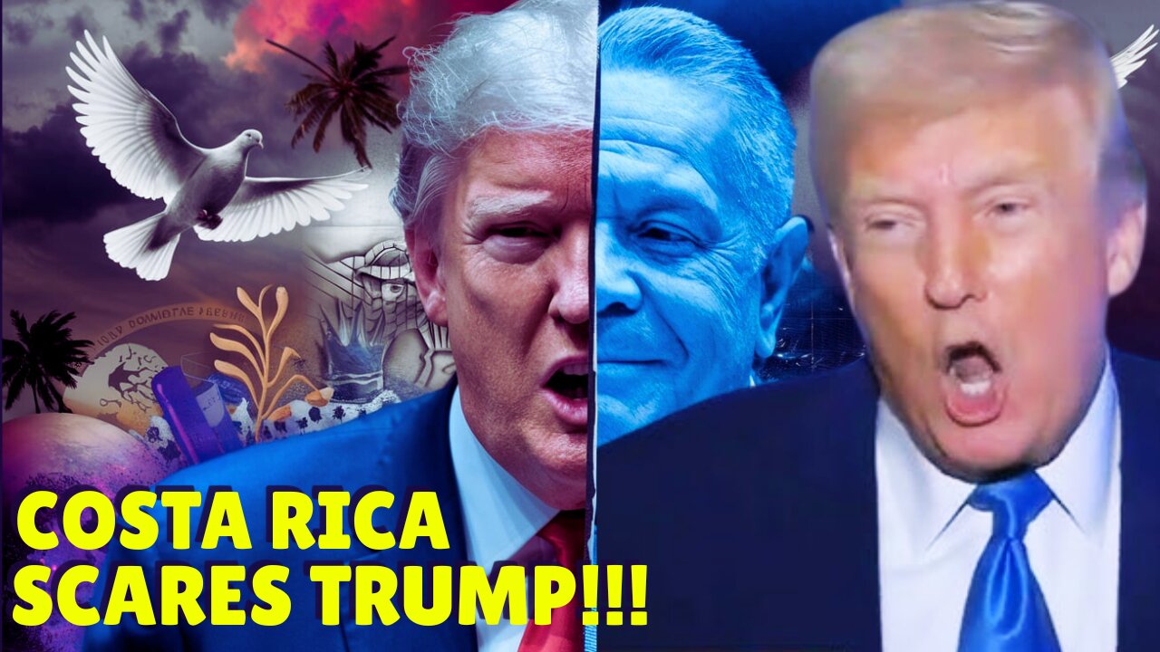 Trump's MELTDOWN Over Costa Rica's PEACEFUL President!