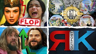 Minecraft EXPLODES At The Box Office, Disney Snow White FAILURE, Epic Universe At Universal!