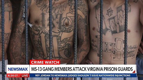MS-13 gang members attack Virginia prison guards