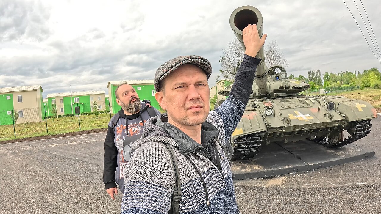 Трофейная техника в городе Острогожск 11 мая 2025г СВО