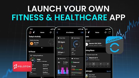 How to Develop a Fitness and Healthcare App Like Garmin Connect | Fitness App Development 2025 | IU