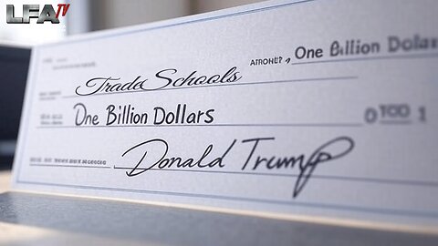 TRUMP CONSIDERS MORE FUNDING FOR TRADE SCHOOLS!