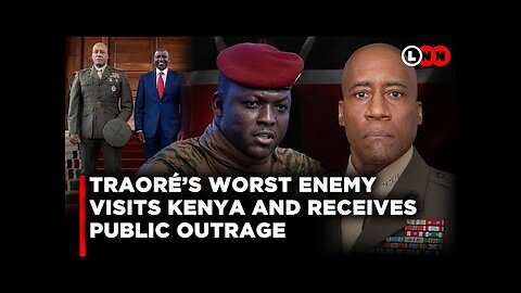 Traore s Worst Enemy Michael Langley Visits Kenya And Receives Public Outrage. Is He A Sell Out LNN