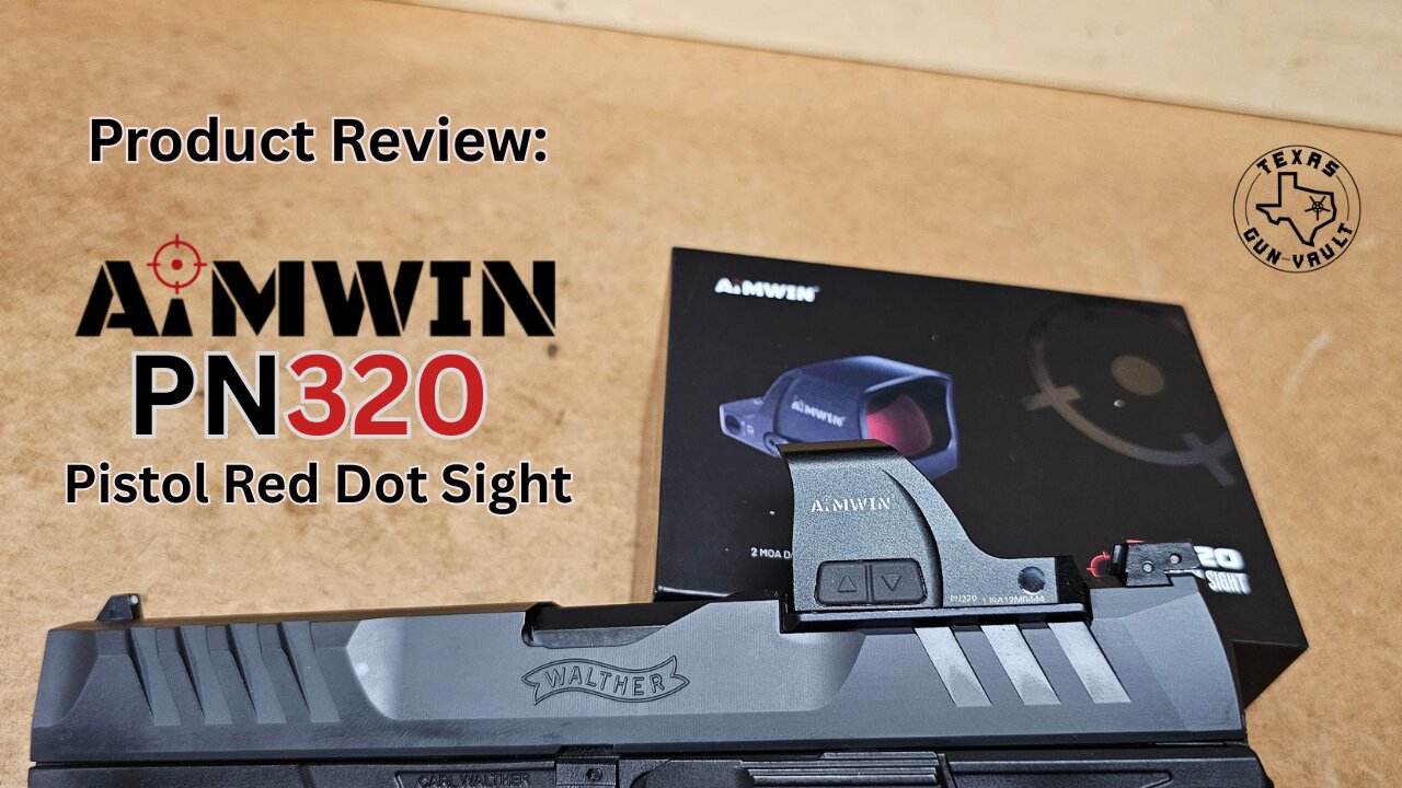 Product Review: Aimwin PN320 Reflex Red Dot Pistol Sight